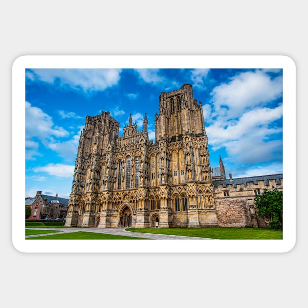 The Cathedral Church of Saint Andrew, Wells Sticker by BrianPShaw